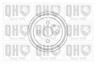 QUINTON HAZELL bdr130 -  Тормозной барабан